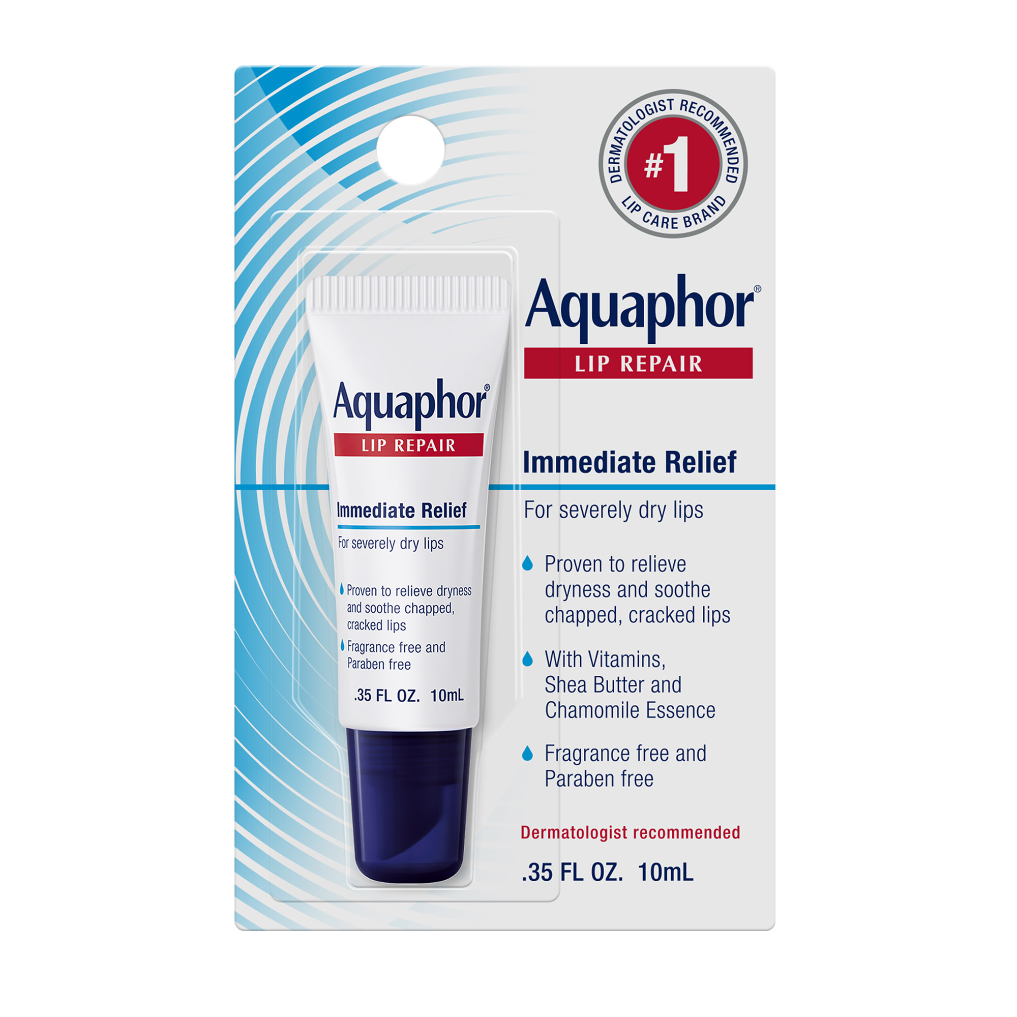 Order Aquaphor Lip Repair for Immediate Relief - 0.35 fl oz food online from Rite Aid store, MILLER PLACE on bringmethat.com