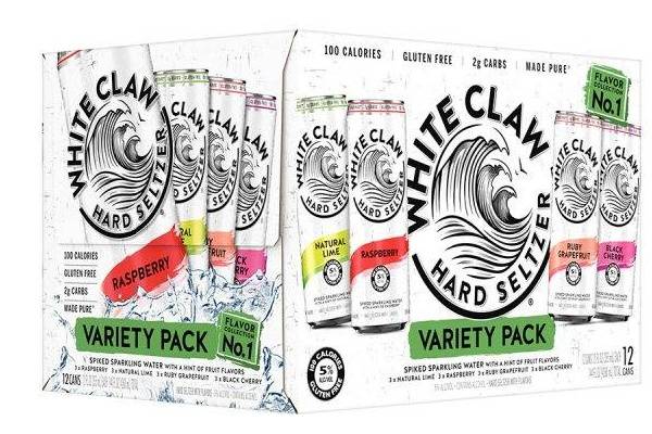 Order White Claw Variety Pack 1 12 Pack food online from Newport Wine & Spirits store, Newport Beach on bringmethat.com