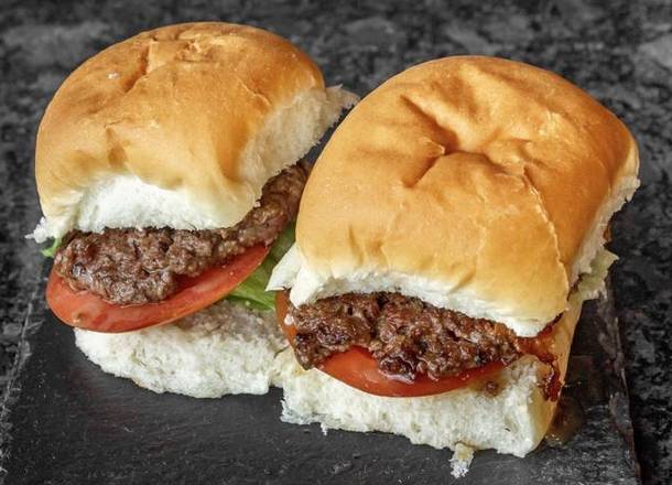 Order Burgers (2 pcs) food online from Burger Pointe &amp; Wings store, Grosse Pointe on bringmethat.com