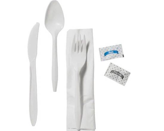 Order FORK-KNIFE-SPOON-NAPKIN PACK food online from Serranos Mexican Food store, Chandler on bringmethat.com