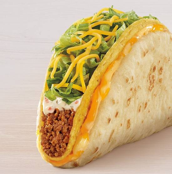 Order Cheesy Gordita Crunch food online from Taco Bell store, Lawrence on bringmethat.com