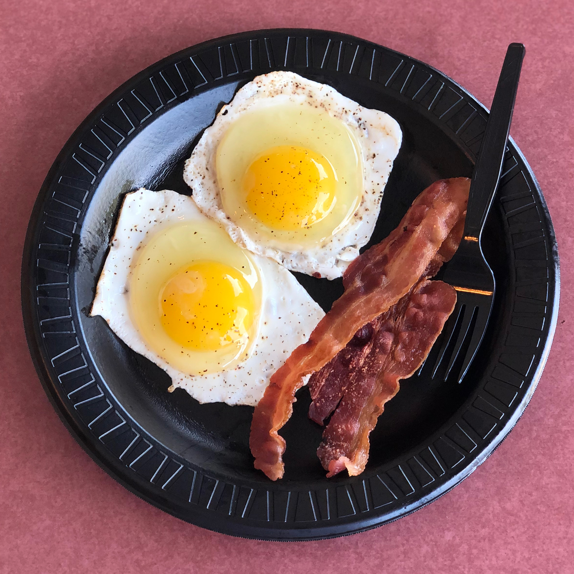 Order 2 Eggs & Bacon food online from Merritt Bakery store, Tulsa on bringmethat.com