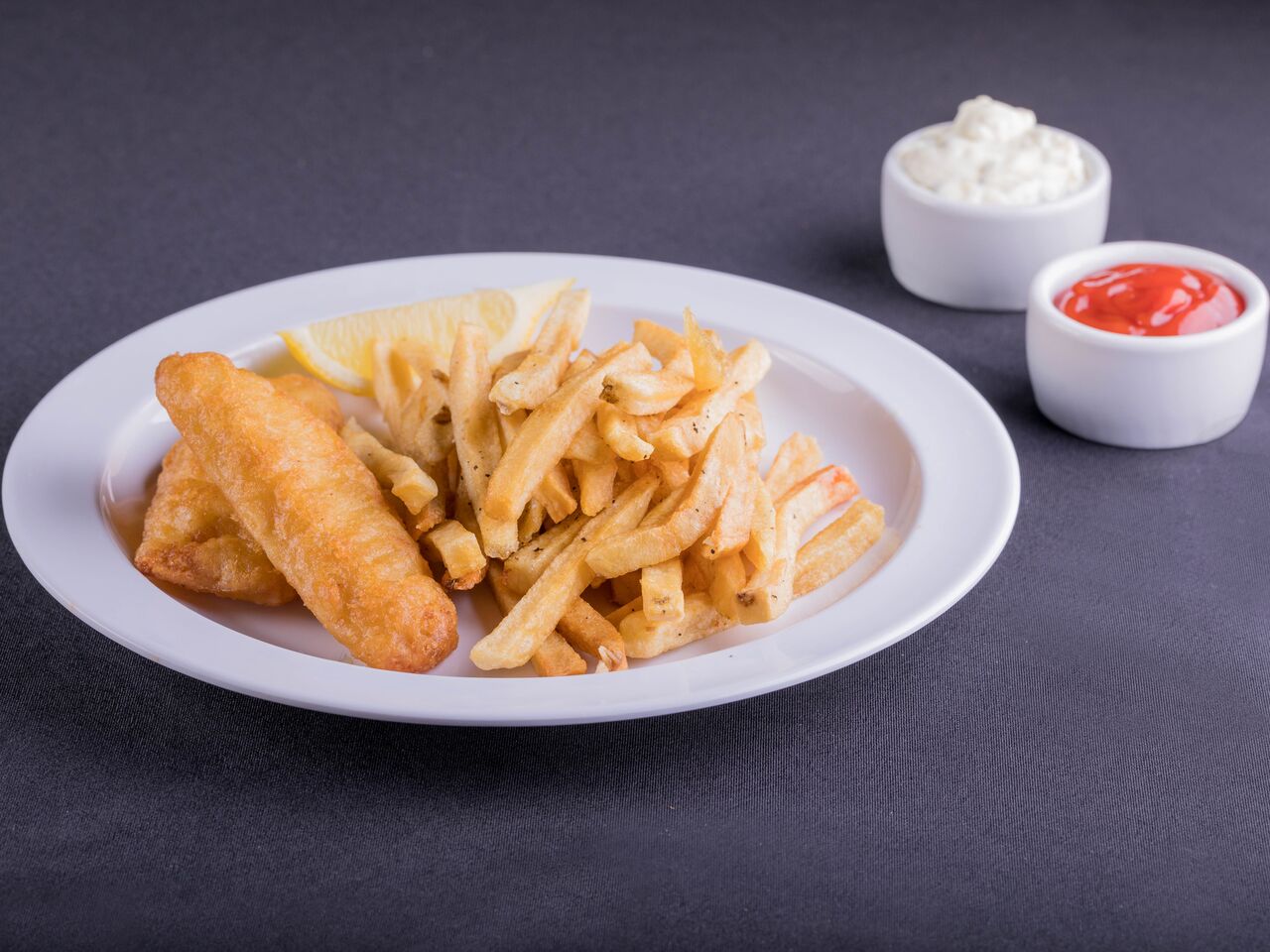 Order Fish and Chips food online from Kojacks Restaurant store, San Diego on bringmethat.com