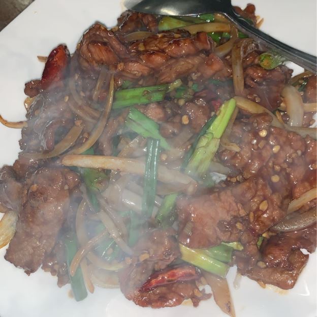 Order 113. Mongolian Beef food online from Green Tree store, Seattle on bringmethat.com