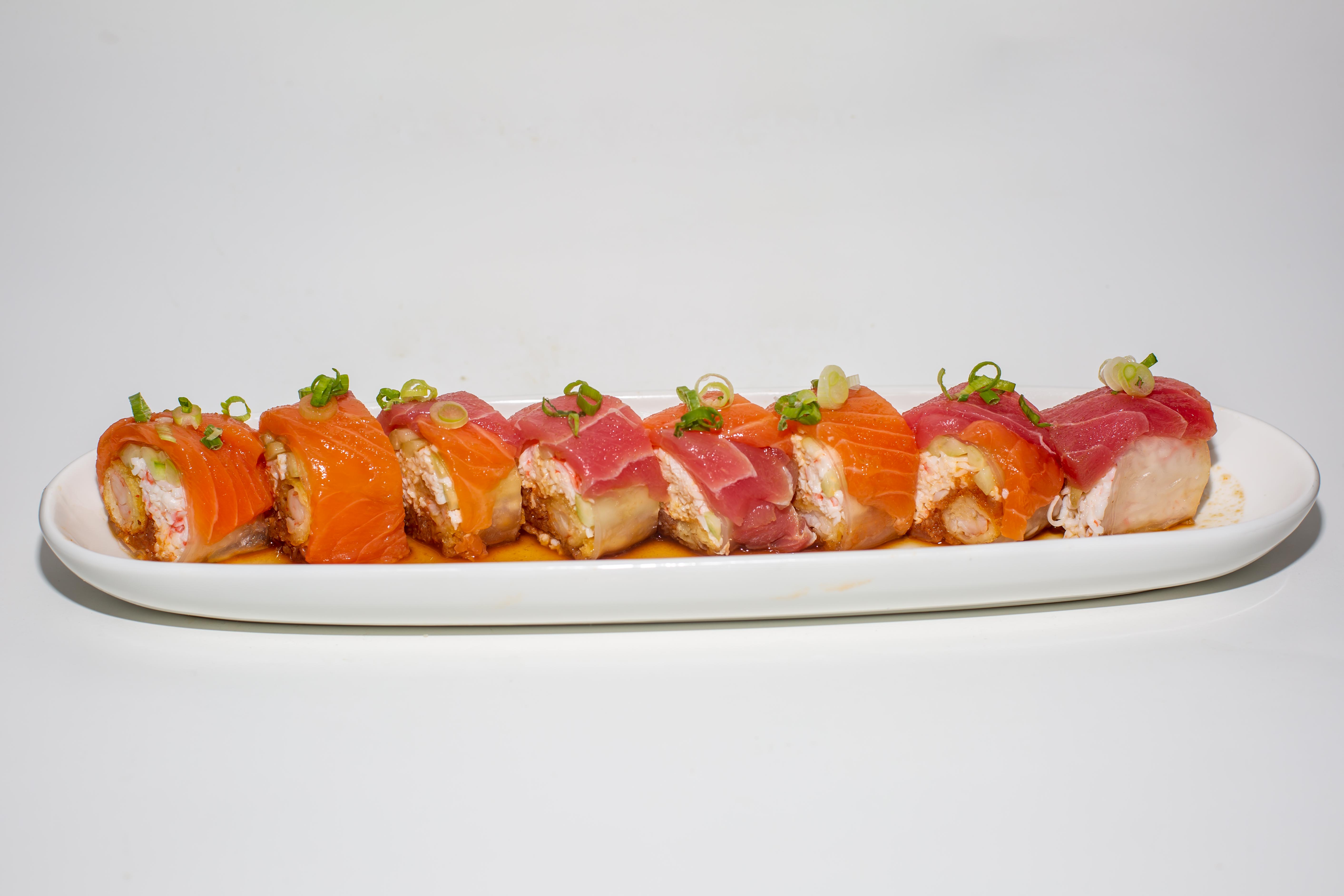 Order Paradise Roll food online from C Rolls Sushi store, Dallas on bringmethat.com
