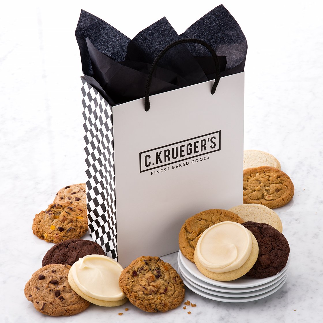 Order Dozen Cookies in a Gift Bag food online from C. Krueger Finest Baked Goods store, Blacklick on bringmethat.com
