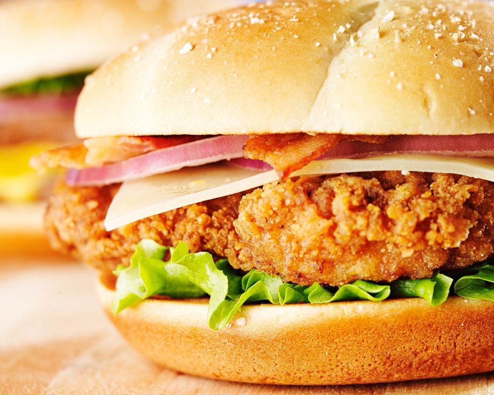 Order Chicken Sandwich food online from Burger And Shakes store, Roosevelt on bringmethat.com