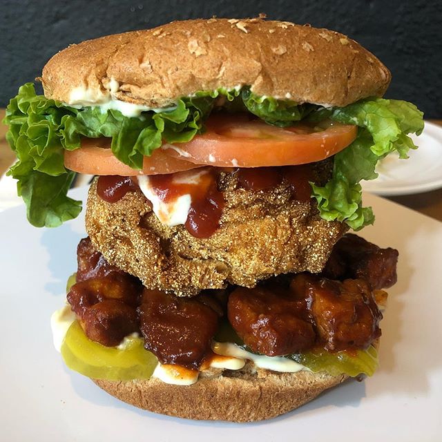Order Toasty Burger food online from Souley Vegan store, Oakland on bringmethat.com
