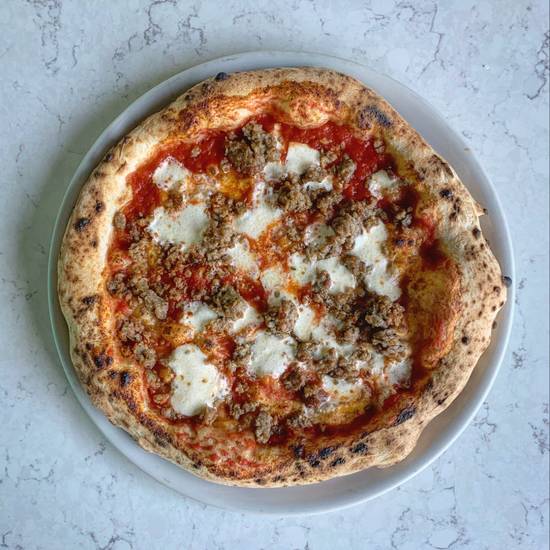 Order Salsiccia Pizza food online from Cibo Urban Pizzeria Cafe store, Phoenix on bringmethat.com