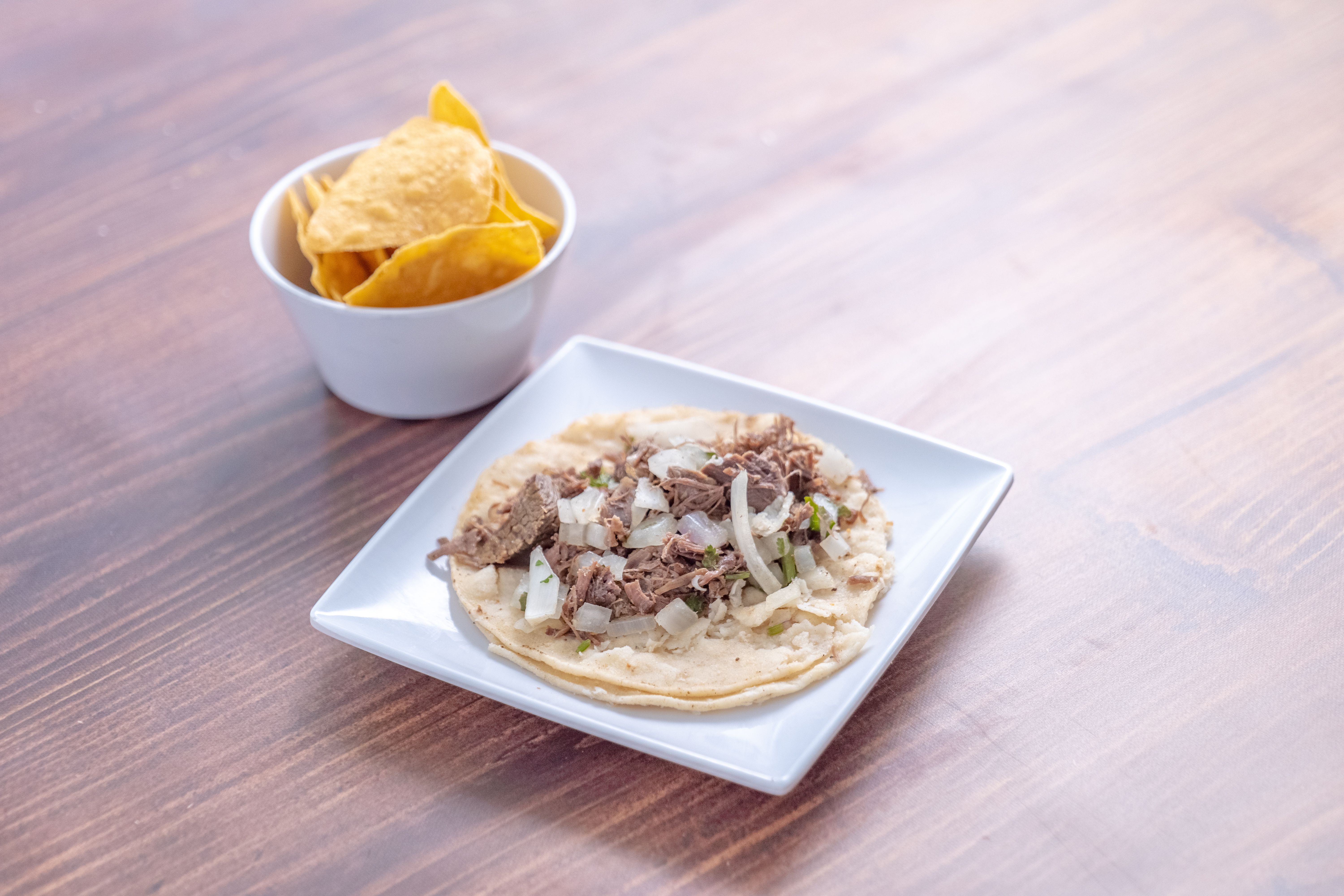 Order Cabeza Taco food online from Taqueria Sanchez store, Los Angeles on bringmethat.com