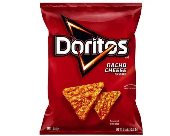 Order Doritos Nacho Cheese Family Size food online from To & Go Grocery store, Northbrook on bringmethat.com