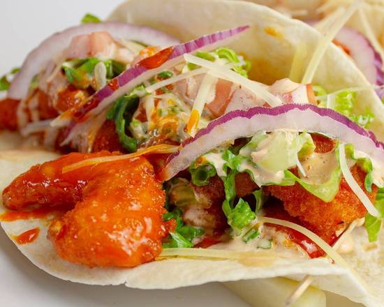 Order Shrimp Taco food online from Wings Empire store, La Mesa on bringmethat.com