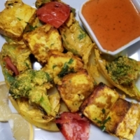 Order Paneer Tikka Tandoori food online from Rajput Indian Cuisine store, Suffolk on bringmethat.com