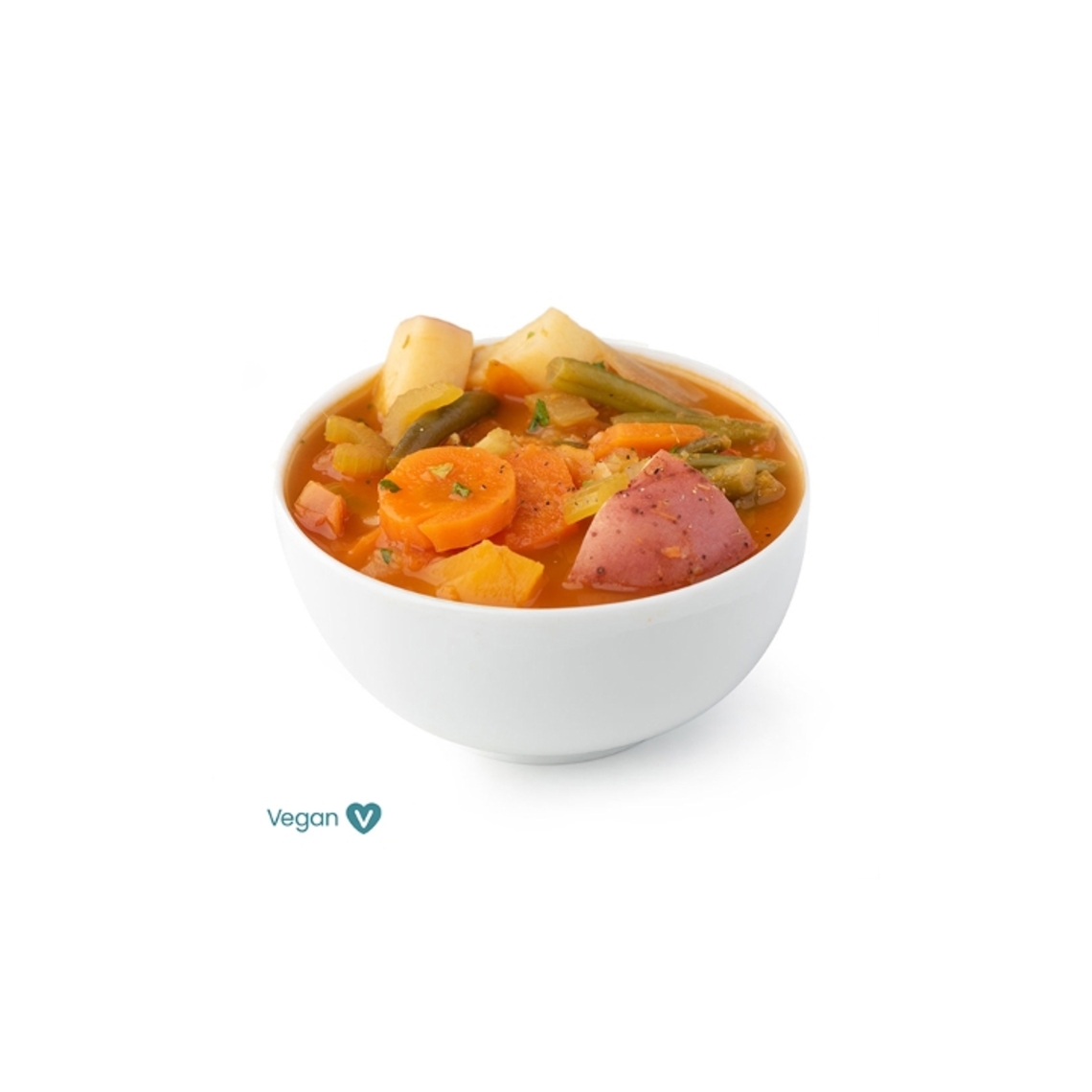 Order Veggie Soup food online from Calif. Chicken Cafe store, Santa Monica on bringmethat.com