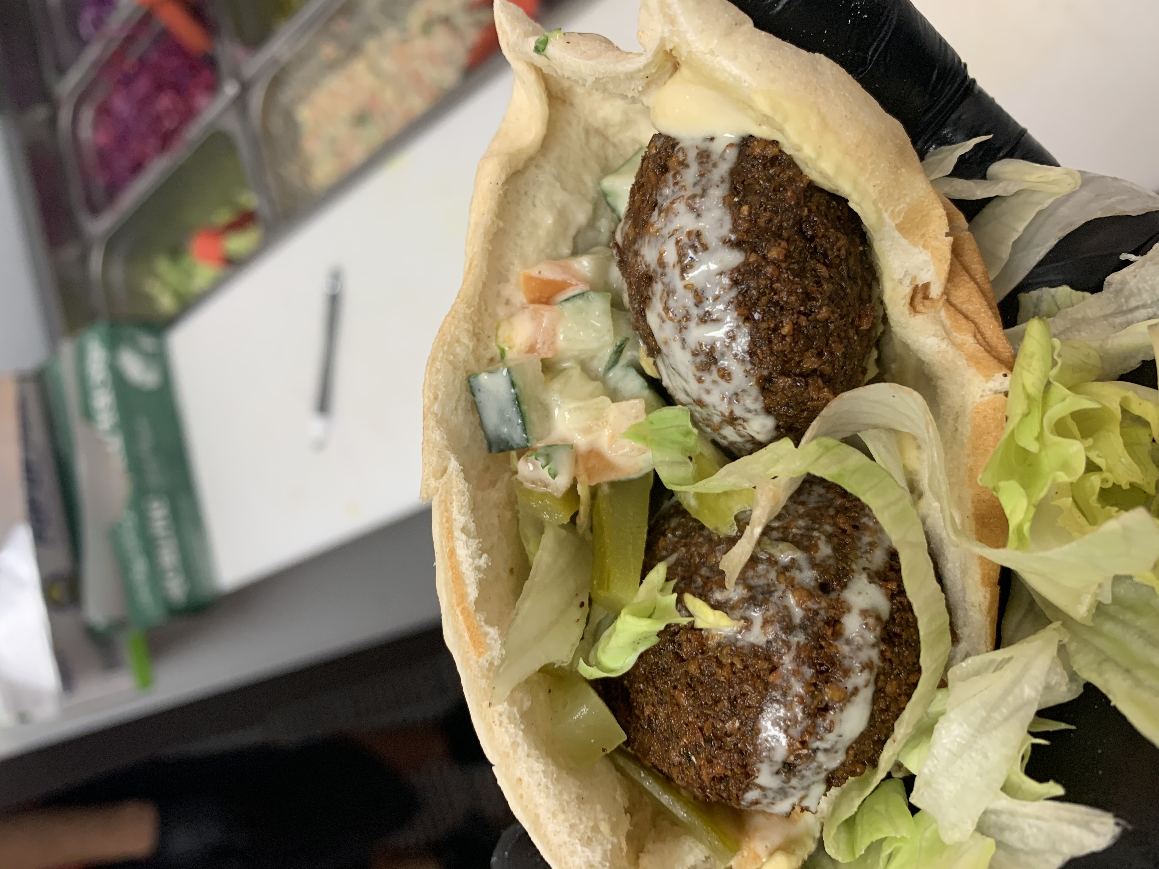 Order Falafel wrap food online from shawarma king store, Gurnee on bringmethat.com