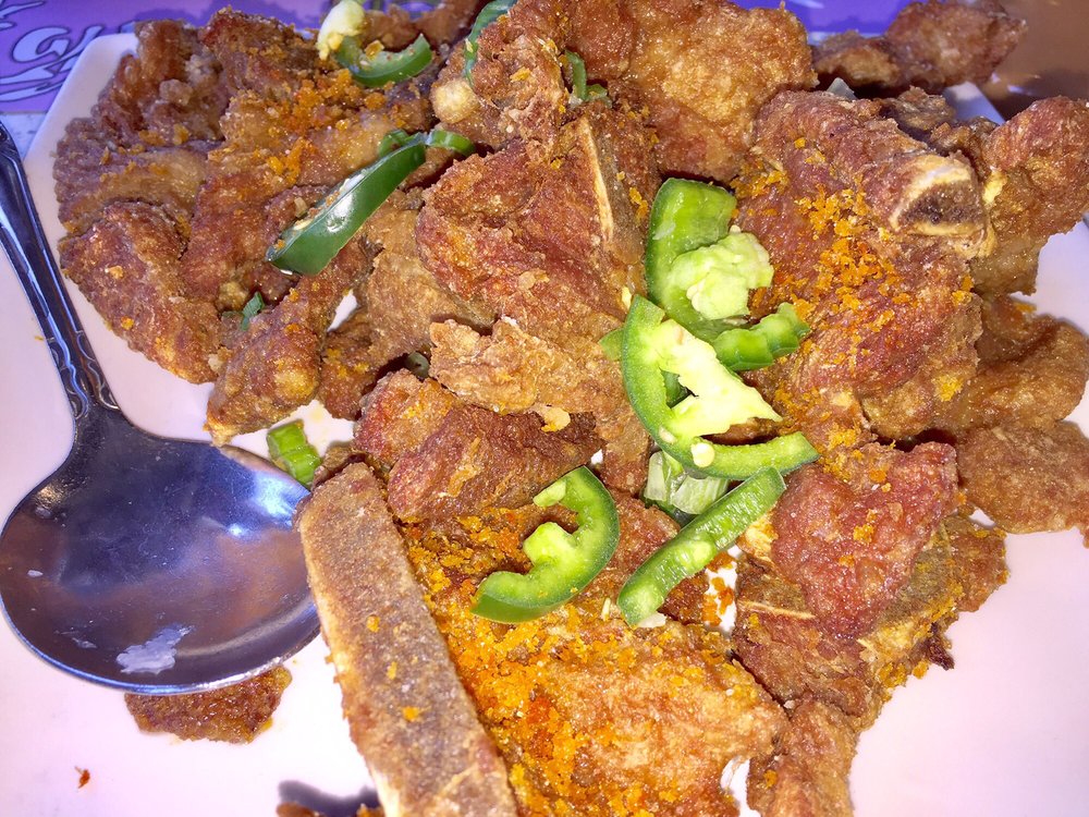 Order Fried Pork Chop with Spicy Salt 椒鹽排骨 food online from Tasty Garden store, Irvine on bringmethat.com