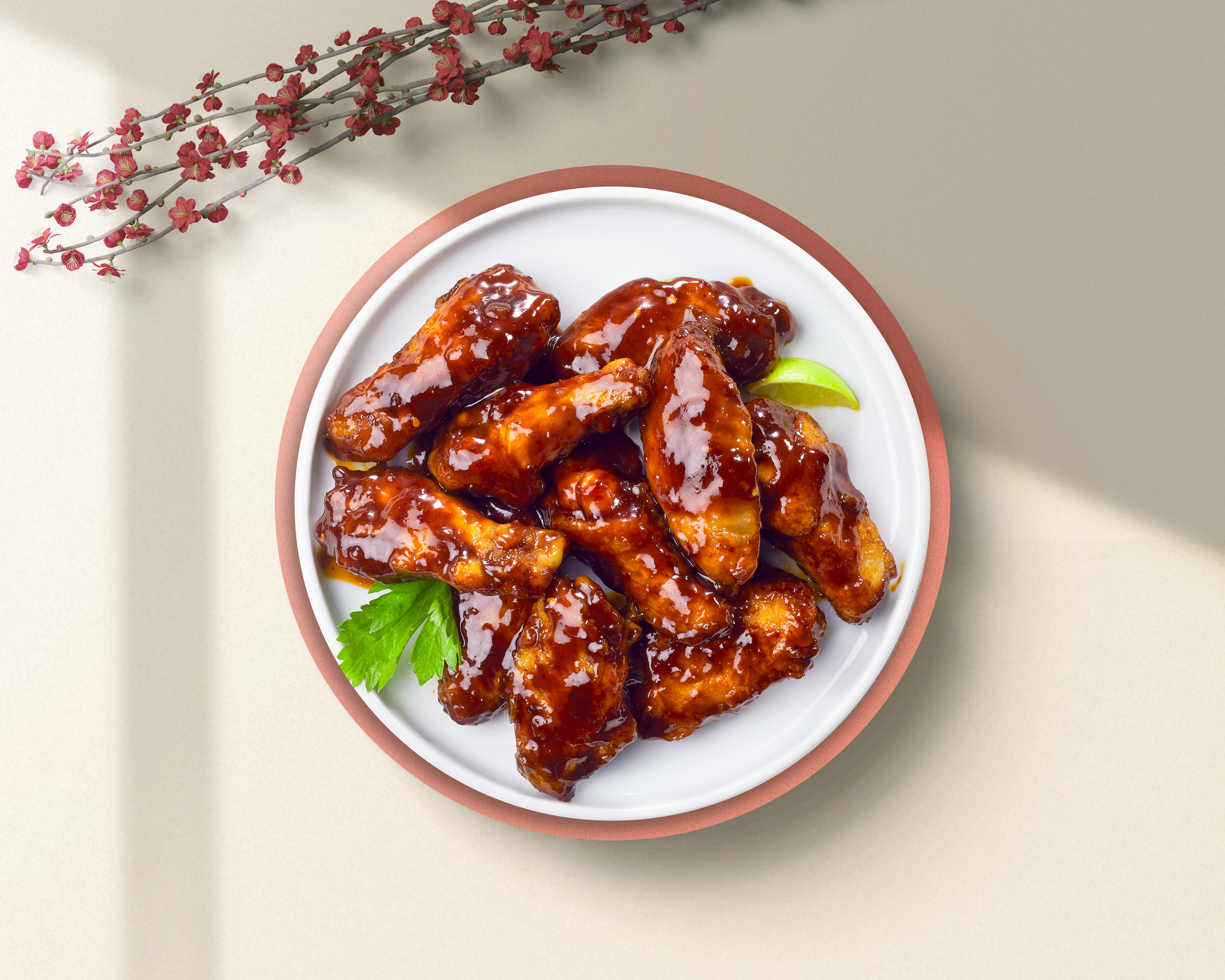 Order Blazing BBQ WIngs food online from Third Degree Buns store, San Francisco on bringmethat.com