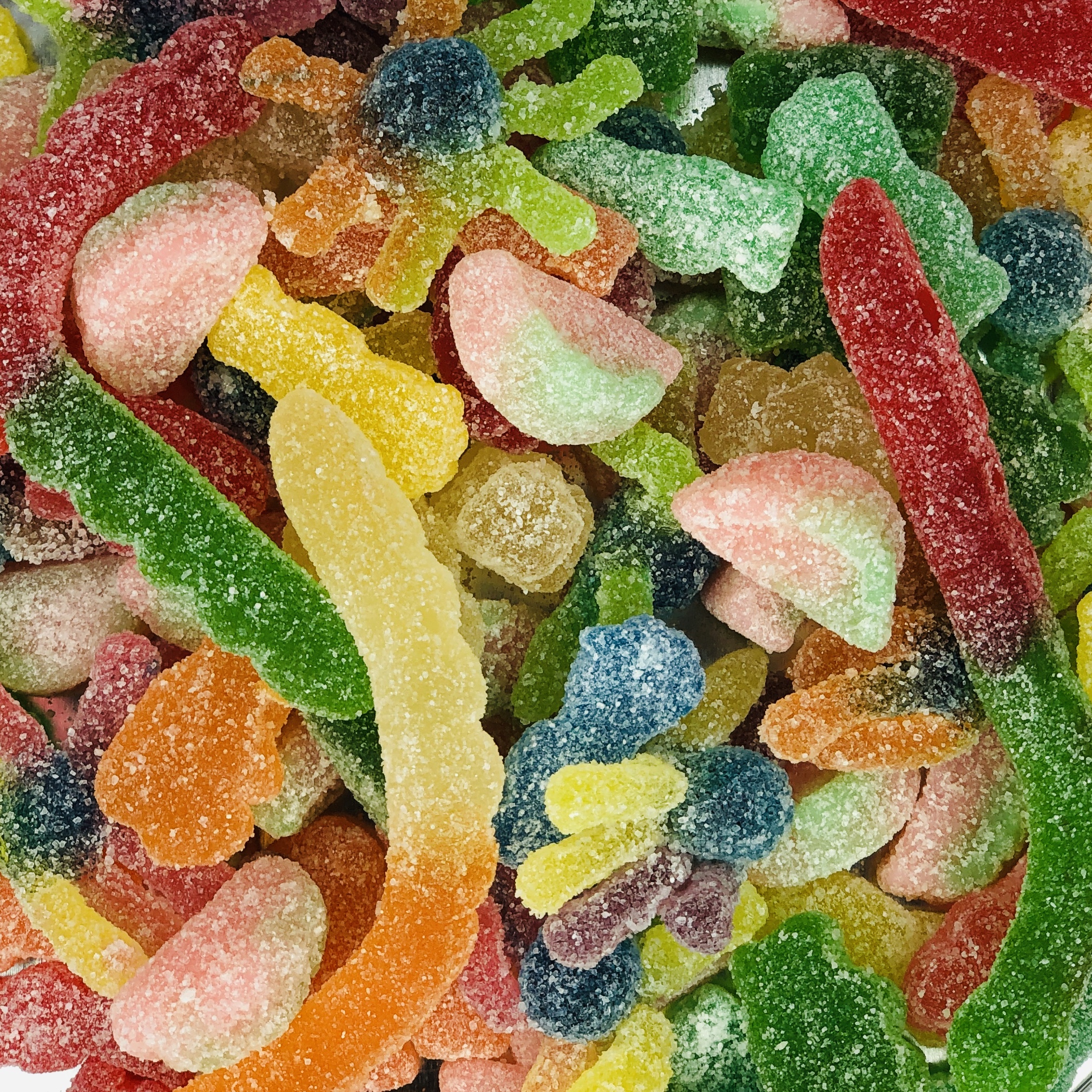 Order Sour Gummi Mix food online from Naper Nuts & Sweets store, Naperville on bringmethat.com