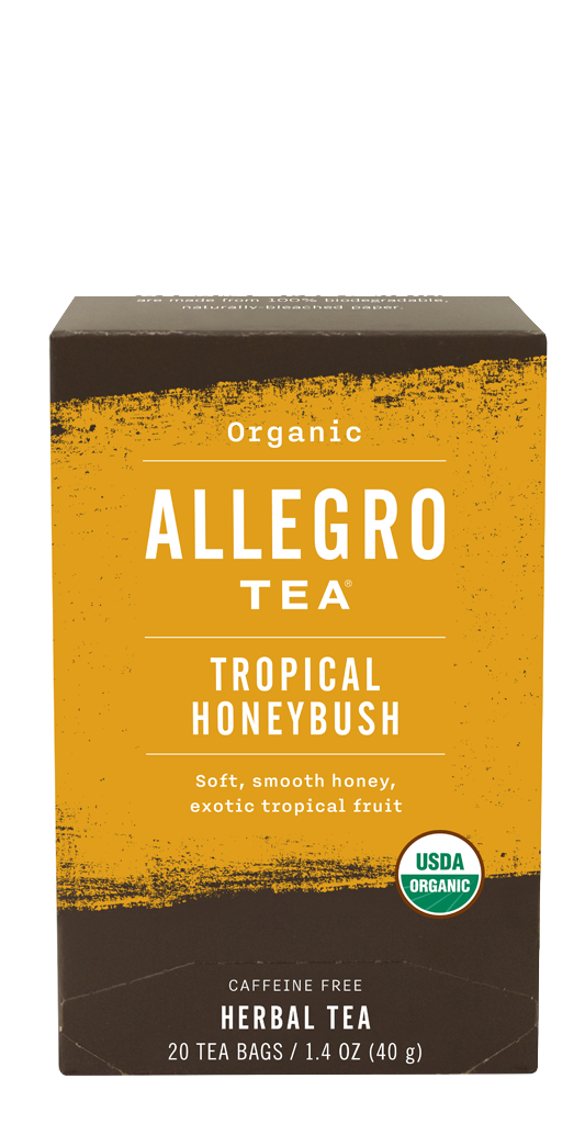 Order Organic Tropical Honeybush (20 Tea Bags) food online from Allegro Coffee Company store, Wynnewood on bringmethat.com
