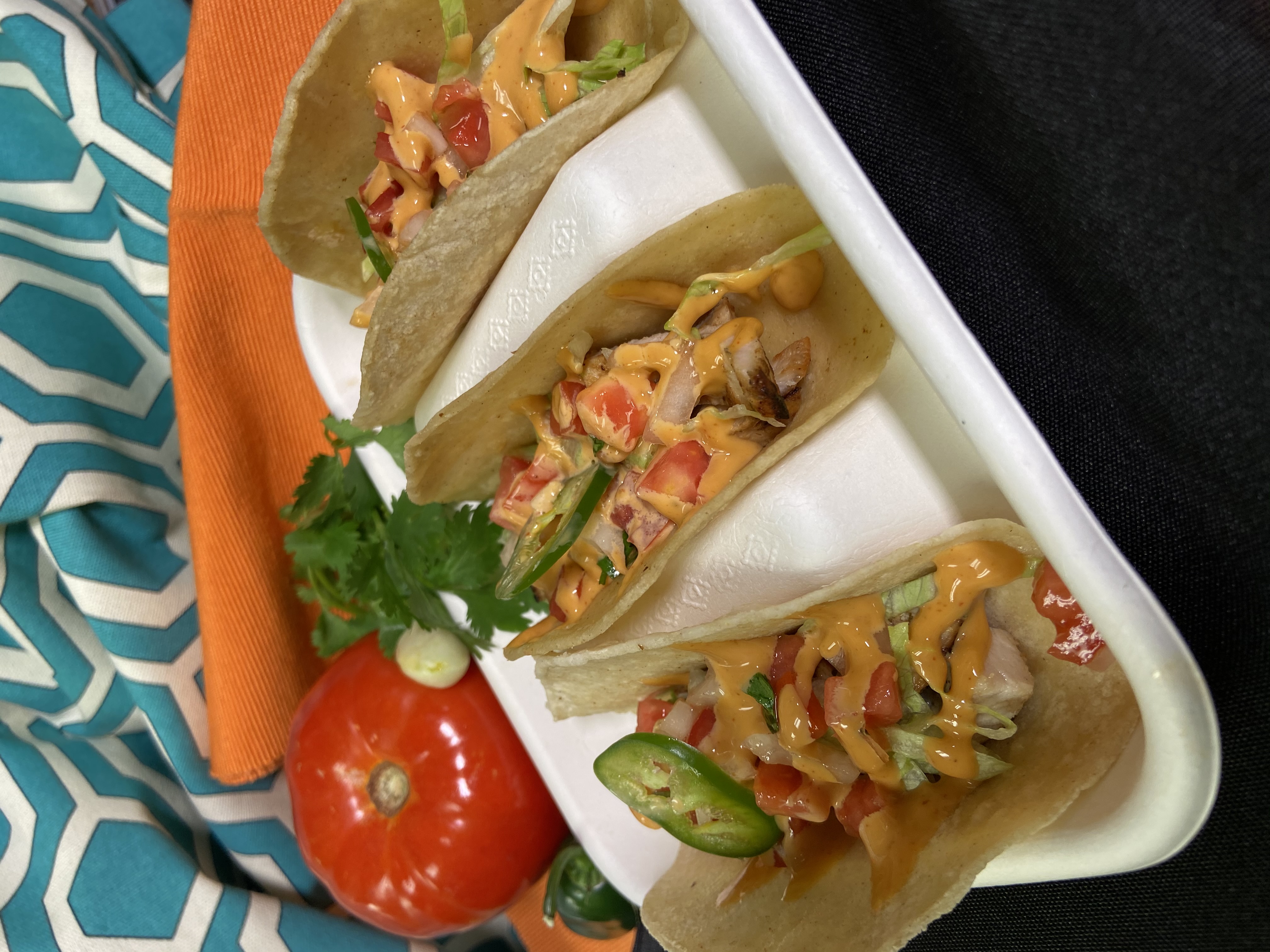 Order Grilled Chicken Tacos food online from El Paso Tacos store, Northville on bringmethat.com