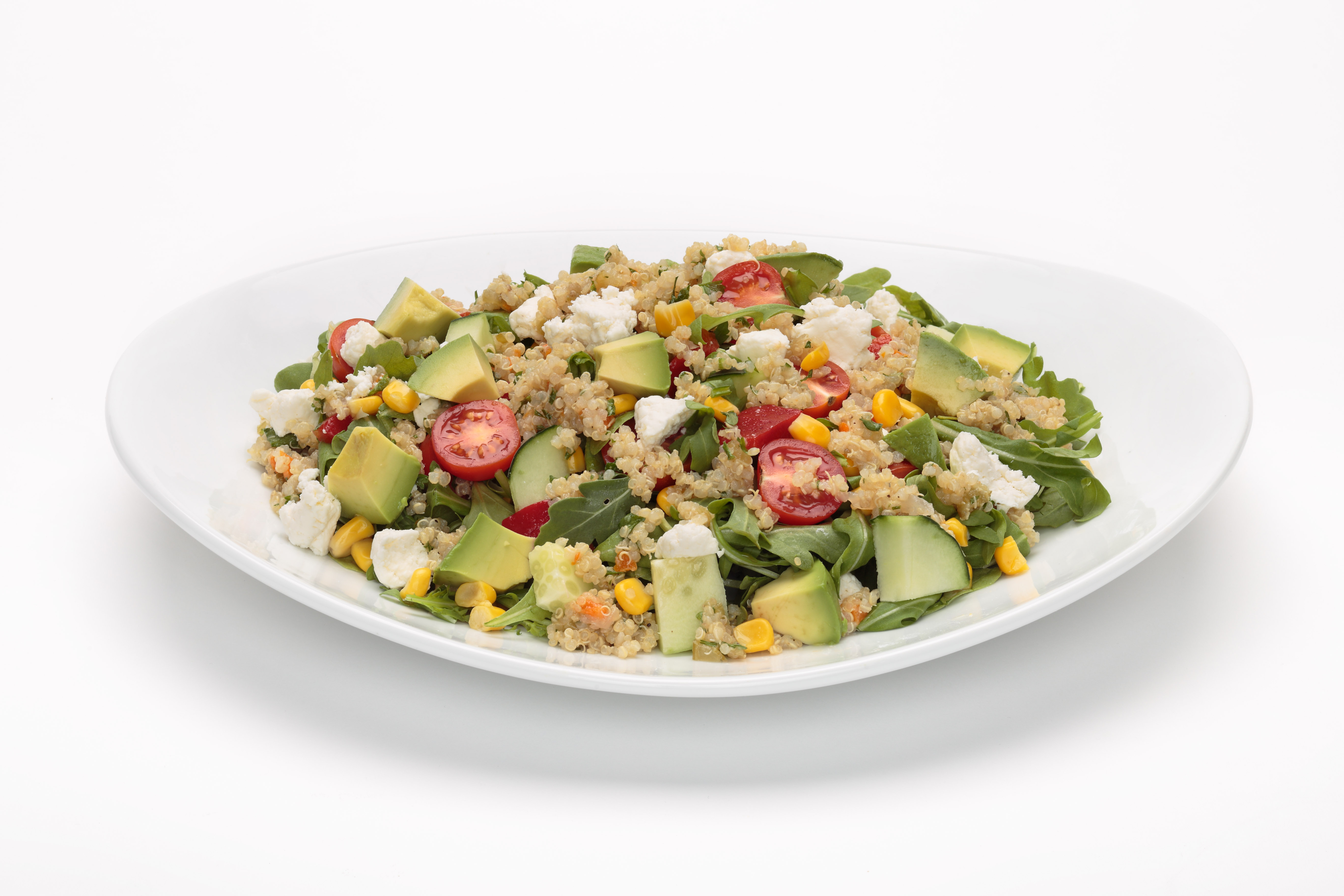 Order Quinoa, Arugula and Avocado Salad food online from Oggi's Pizza and Brewing Co. - Apple Valley store, Apple Valley on bringmethat.com
