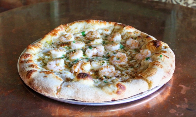Order Scampi Pizza food online from The Point store, Albany on bringmethat.com