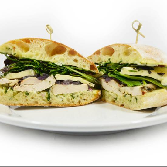 Order Chicken & Brie Sandwich food online from Sacramento Natural Foods Co-Op store, Sacramento on bringmethat.com