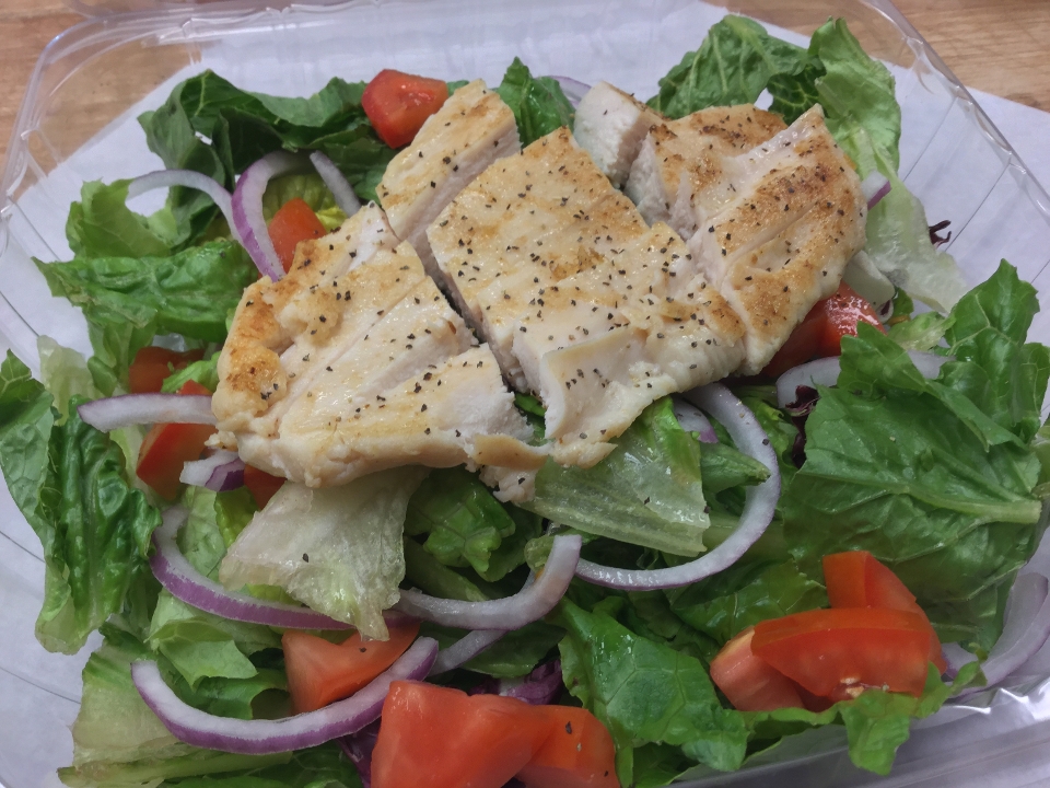 Order Grilled Chicken Salad food online from Bite The Bagel Deli Cafe store, Killeen on bringmethat.com
