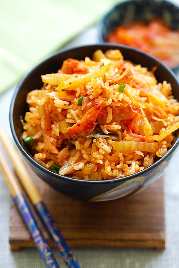 Order Kimchi Fried Rice food online from Vons Chicken Carmichael store, Carmichael on bringmethat.com