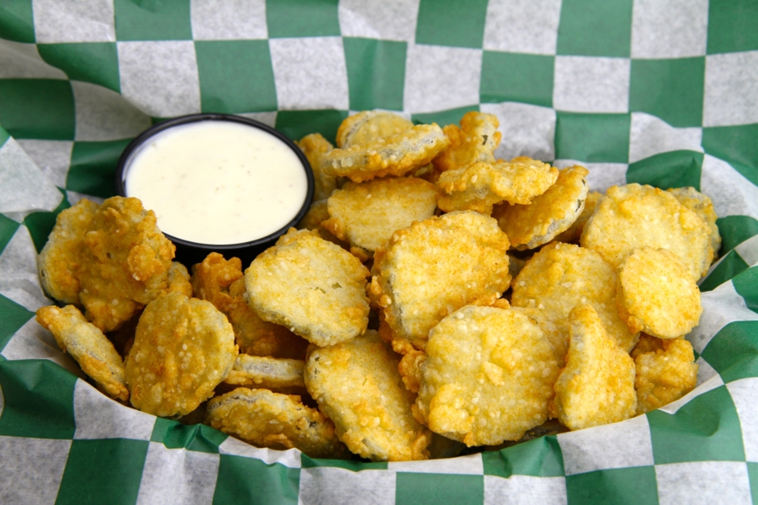 Order Hand-Breaded Pickle Chips food online from Beef O'Brady's store, The Villages on bringmethat.com