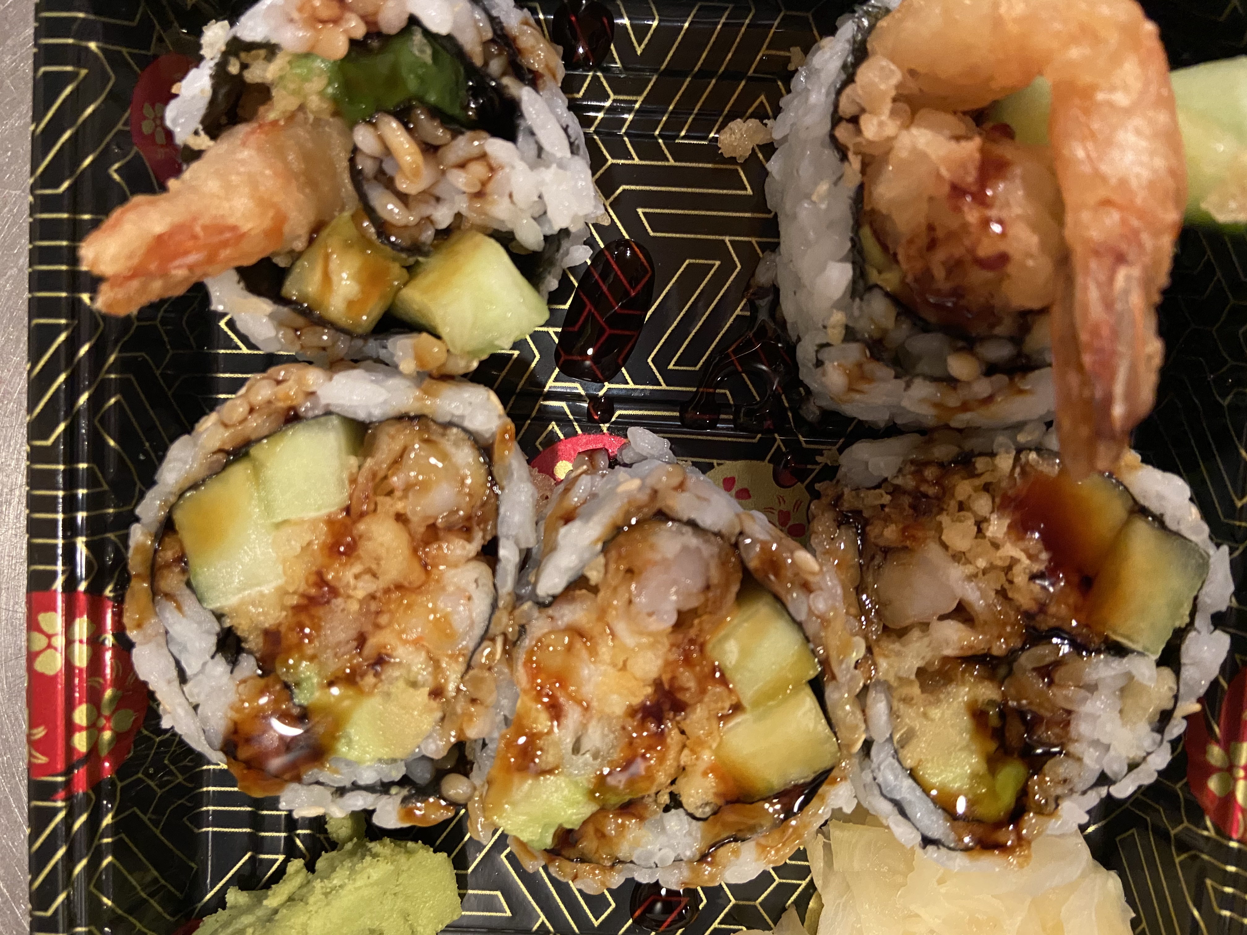 Order Shrimp Tempura Roll food online from Tanpopo Ramen & Sushi Restaurant store, Hales Corners on bringmethat.com