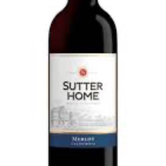 Order Sutter Home Merlot 750ml food online from Bay Area Liquors & Groceries store, Oakland on bringmethat.com