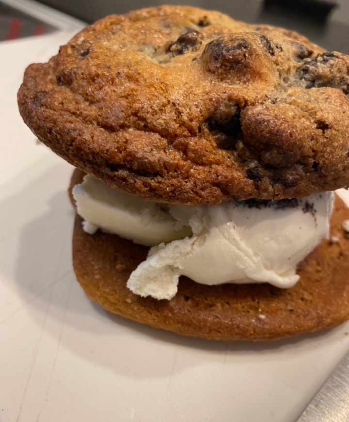 Order Fresh Baked Cookies Ice Cream Sandwich food online from The Sweet Shop Nyc store, New York on bringmethat.com