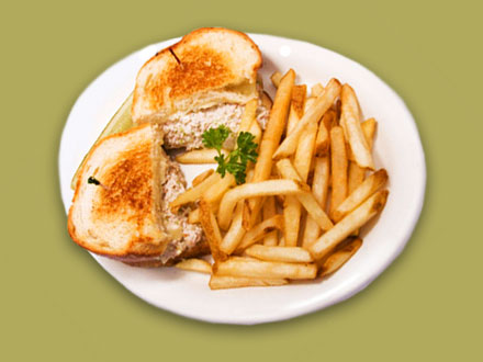 Order Tuna Melt sandwich food online from Troy Greek Restaurant store, San Diego on bringmethat.com