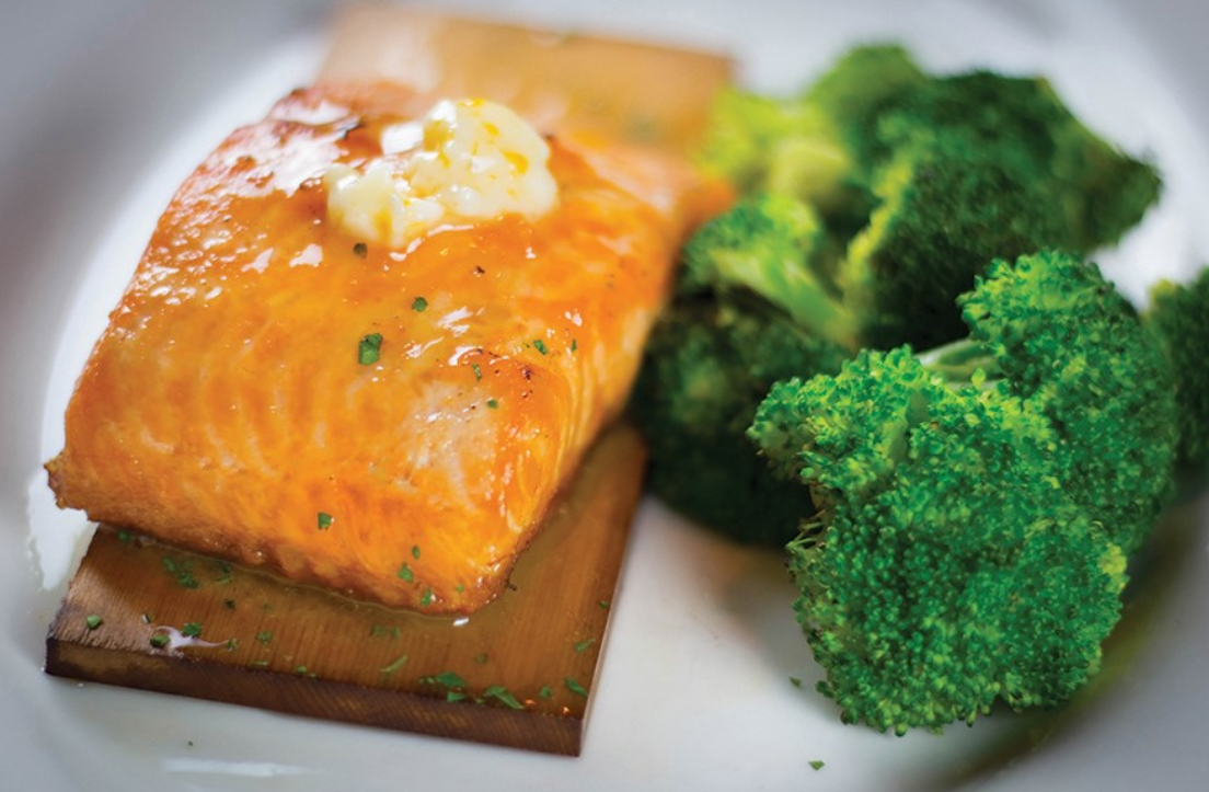 Order Teriyaki Salmon Plate Lunch food online from Johnny Italian Steakhouse store, West Chester Township on bringmethat.com