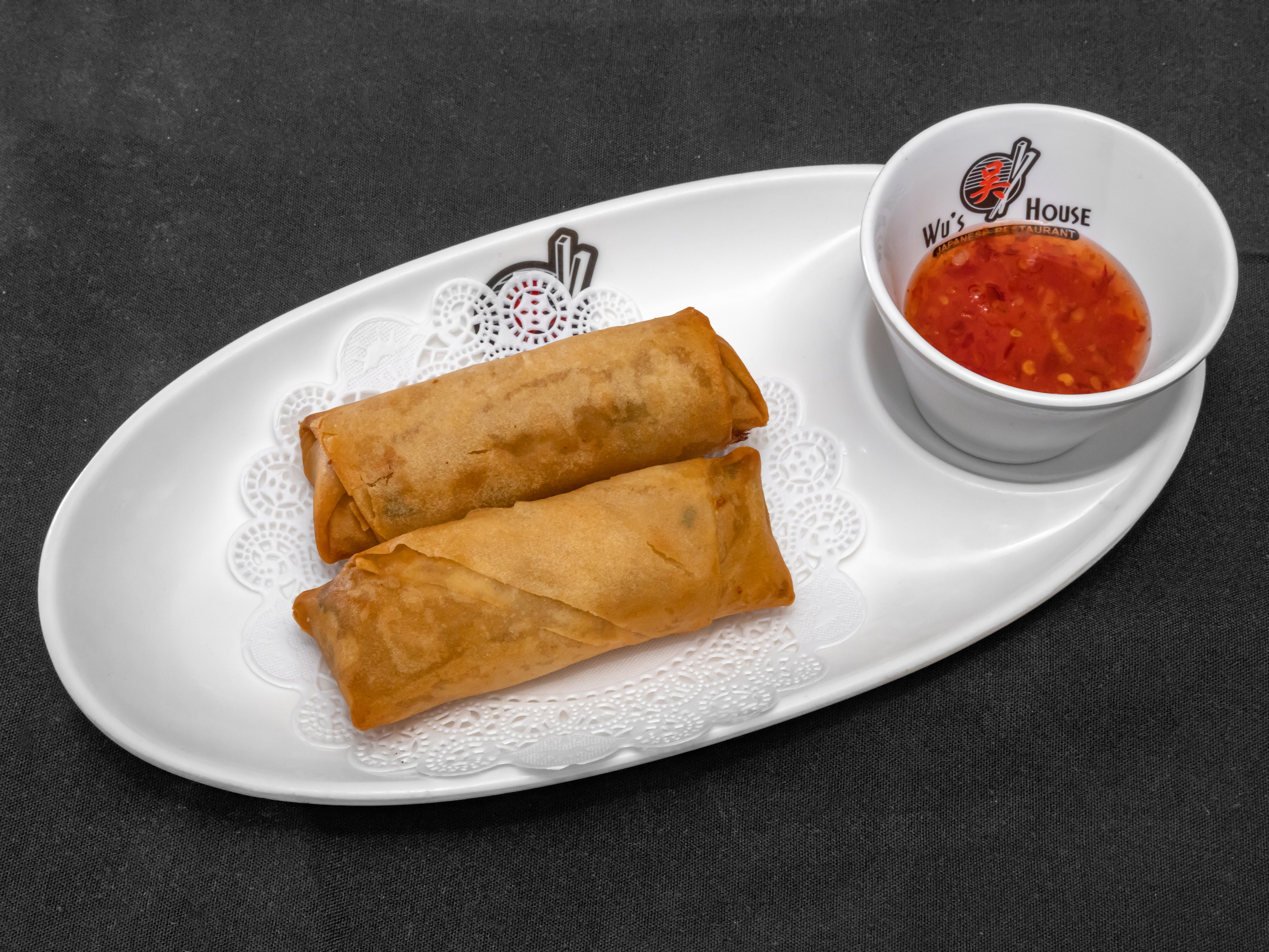 Order Egg Roll (2 pcs) food online from Wu House store, Mokena on bringmethat.com