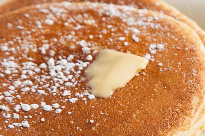 Order Gluten-Friendly Pancakes food online from Eggs Up Grill store, North Myrtle Beach on bringmethat.com
