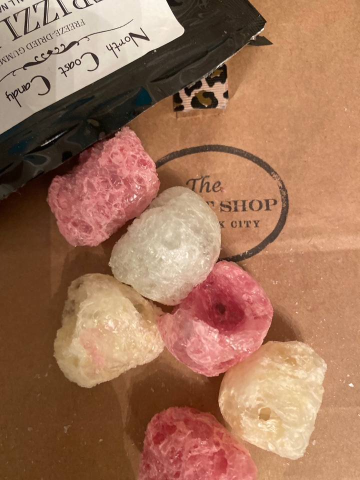 Order Freeze Dried Candy: Frizzlies 5 Flavor Gummies food online from The Sweet Shop Nyc store, New York on bringmethat.com