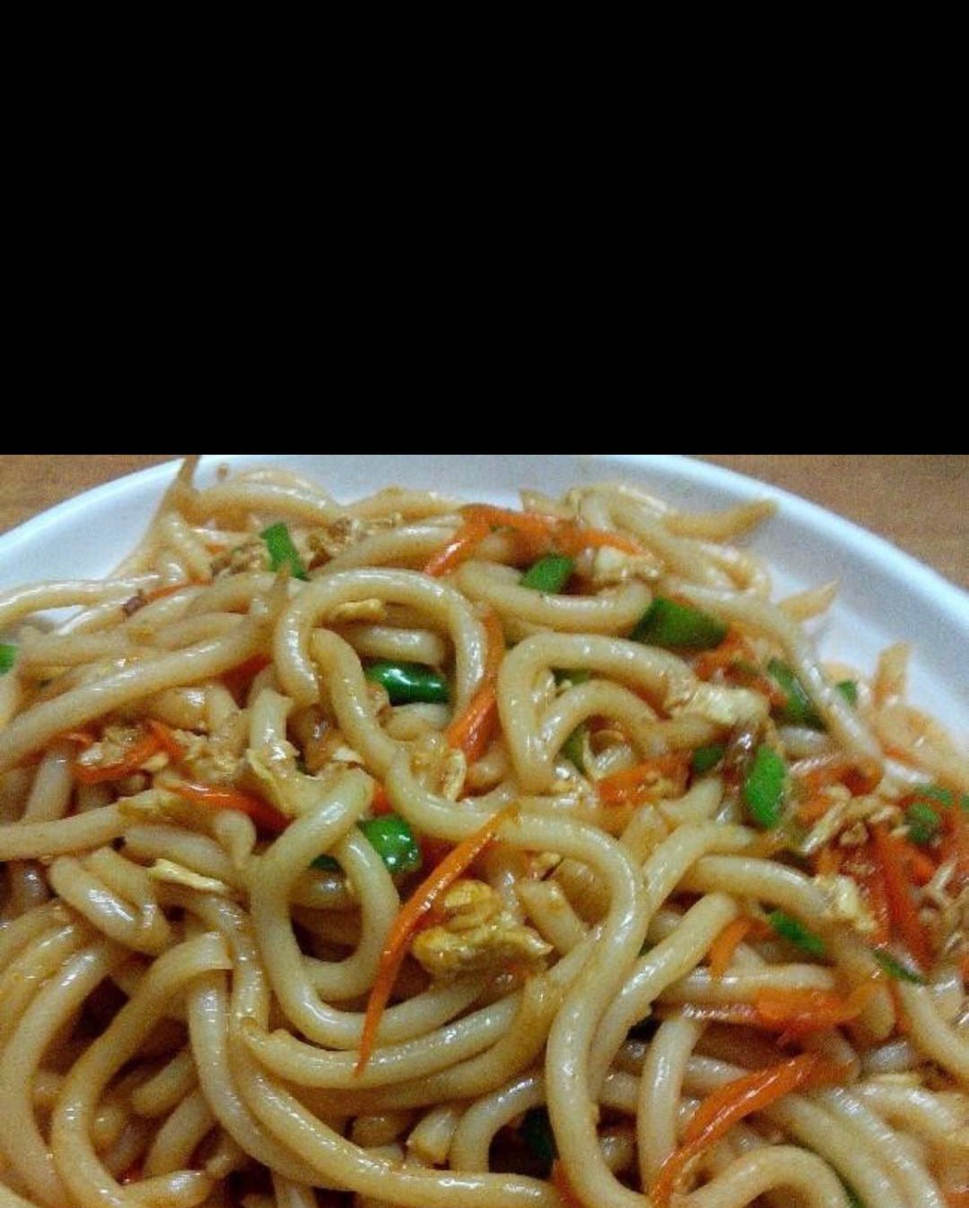 Order 60. Stir-Fried Yaki Udon with Vegetable food online from Moon Buffet store, Eleanor on bringmethat.com