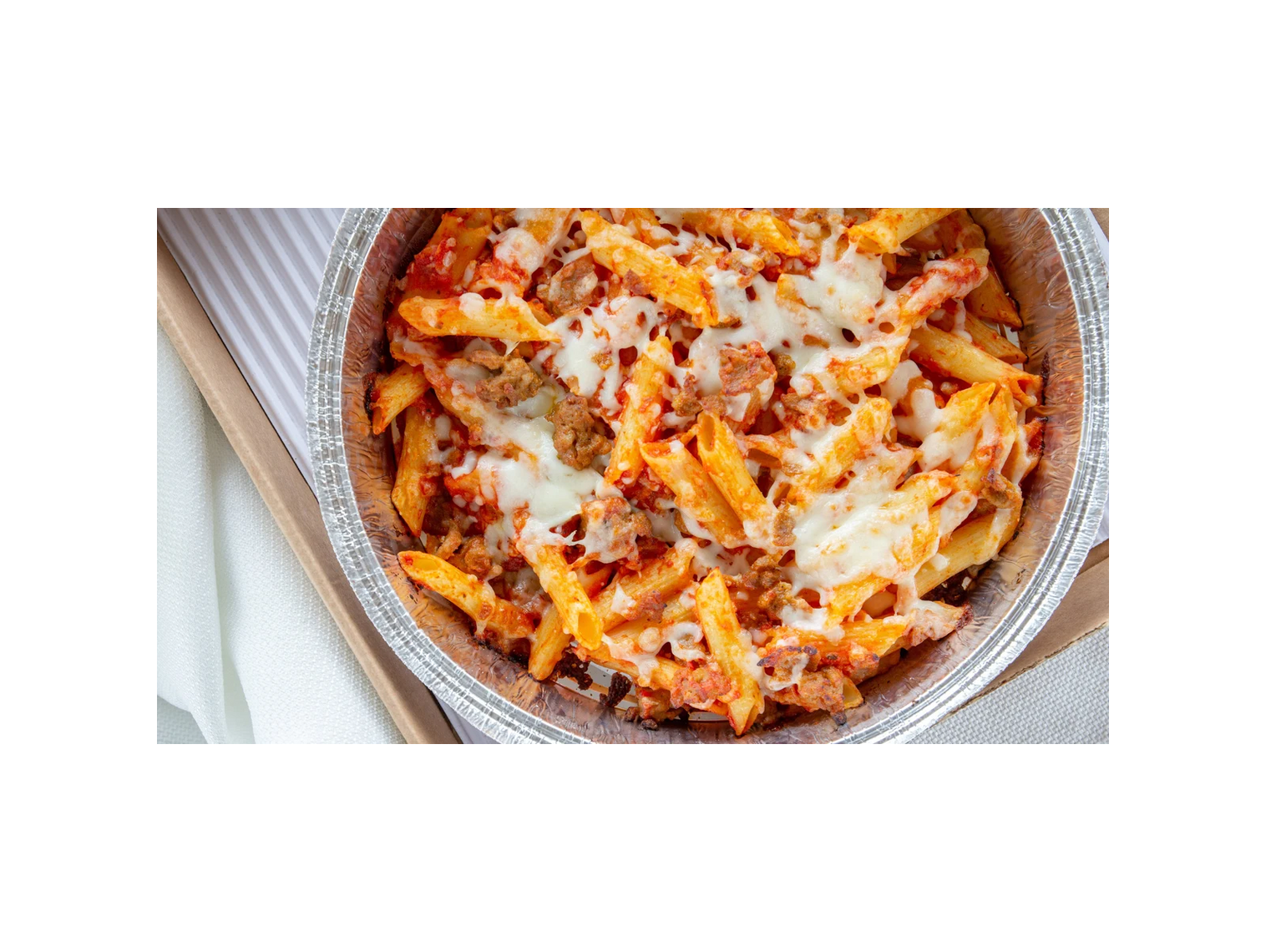 Order Sausage Baked Ziti food online from Cousin Vinny's Pizza store, Dayton on bringmethat.com