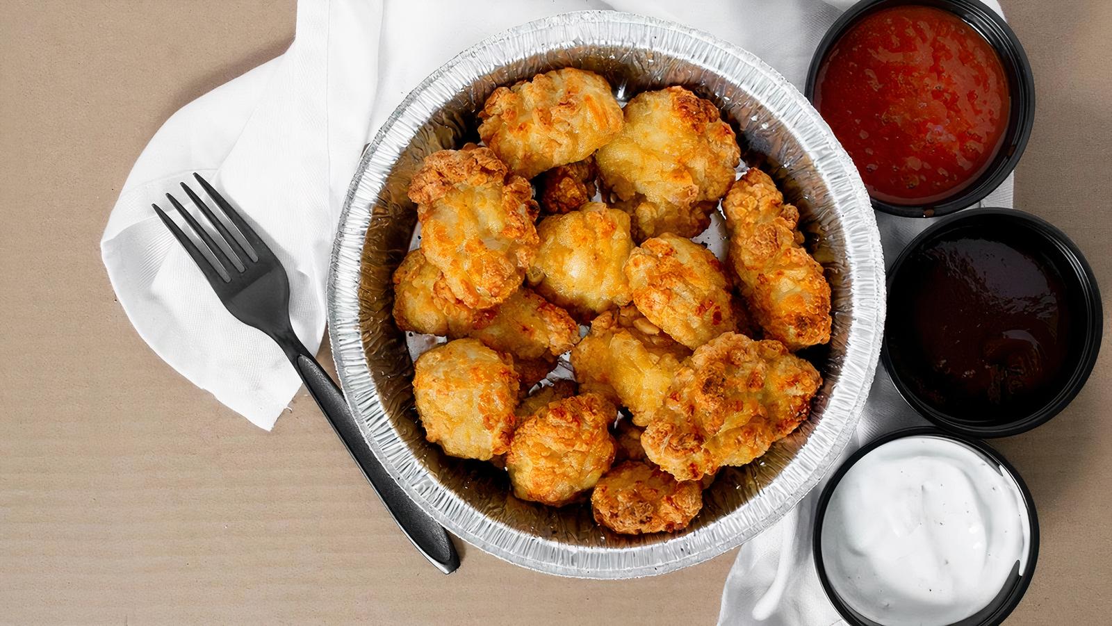 Order Big Popcorn Chicken food online from Palisades Pizza store, Pacific Palisades on bringmethat.com