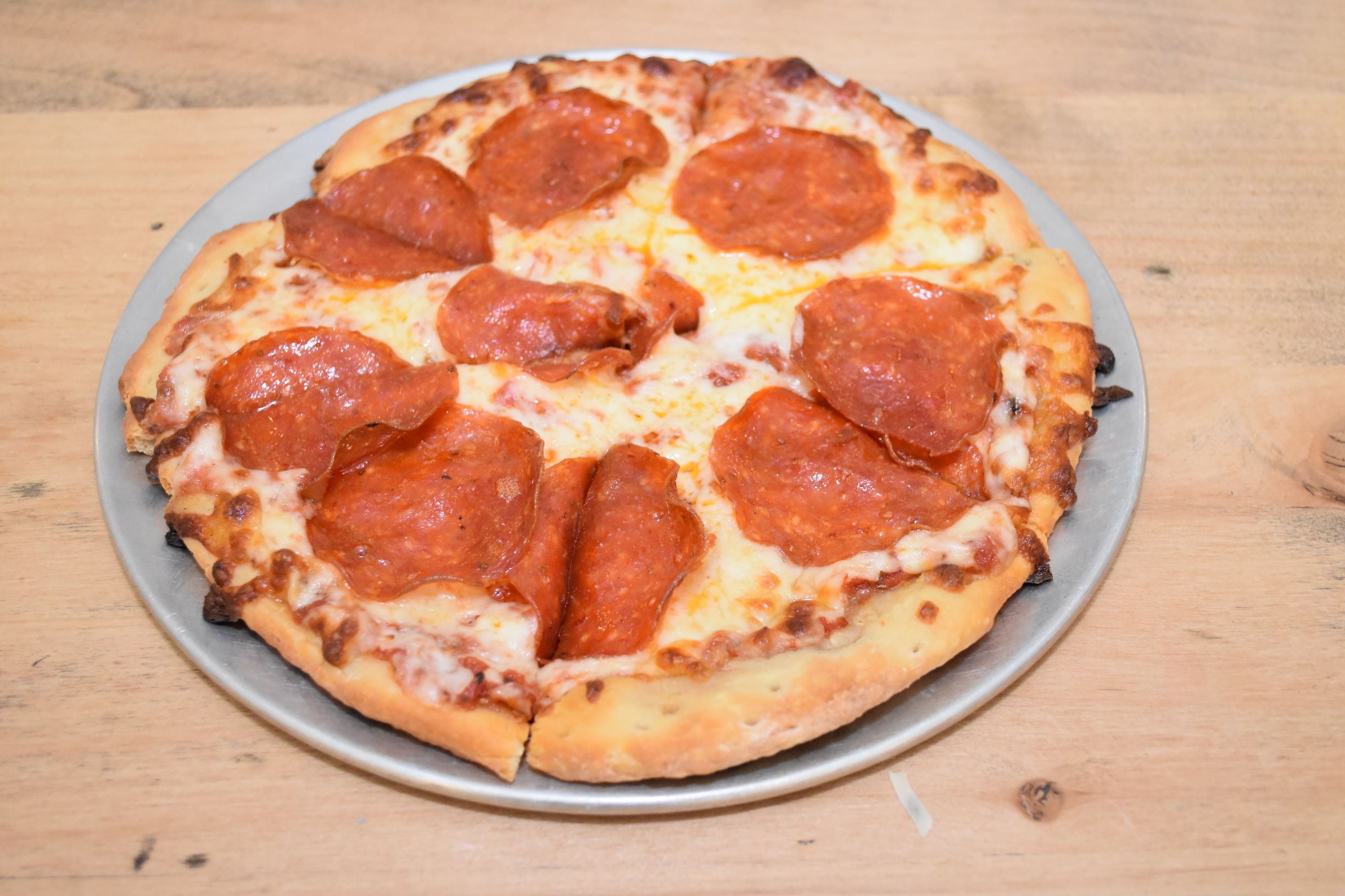 Order Cheese & Pepperoni  food online from Kingpin Grill & Pizza store, Phoenix on bringmethat.com