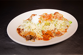 Order Super Enchiladas food online from La Parrilla Mexican Restaurant store, Acworth on bringmethat.com
