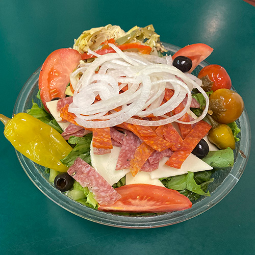 Order Individual Antipasto Salad food online from Mama Cozza's store, Anaheim on bringmethat.com
