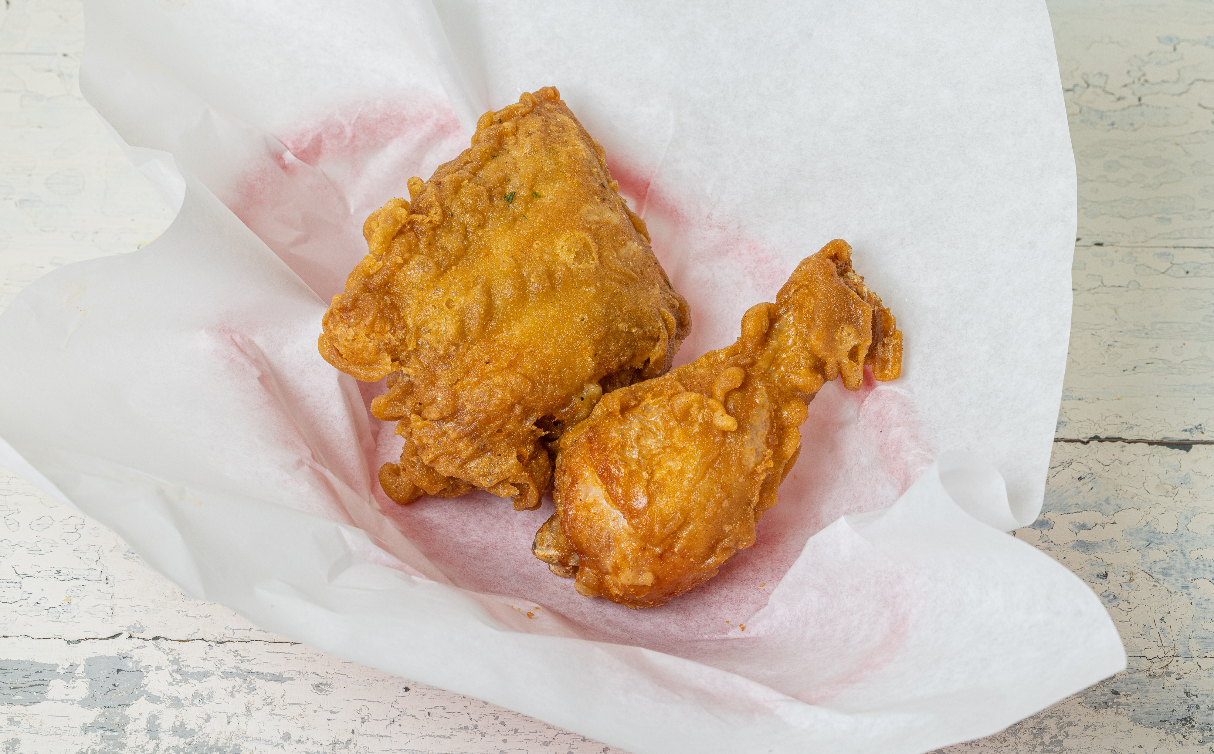 Order 2 Piece Chicken Only  food online from Honeys Kettle Fried Chicken store, Culver City on bringmethat.com