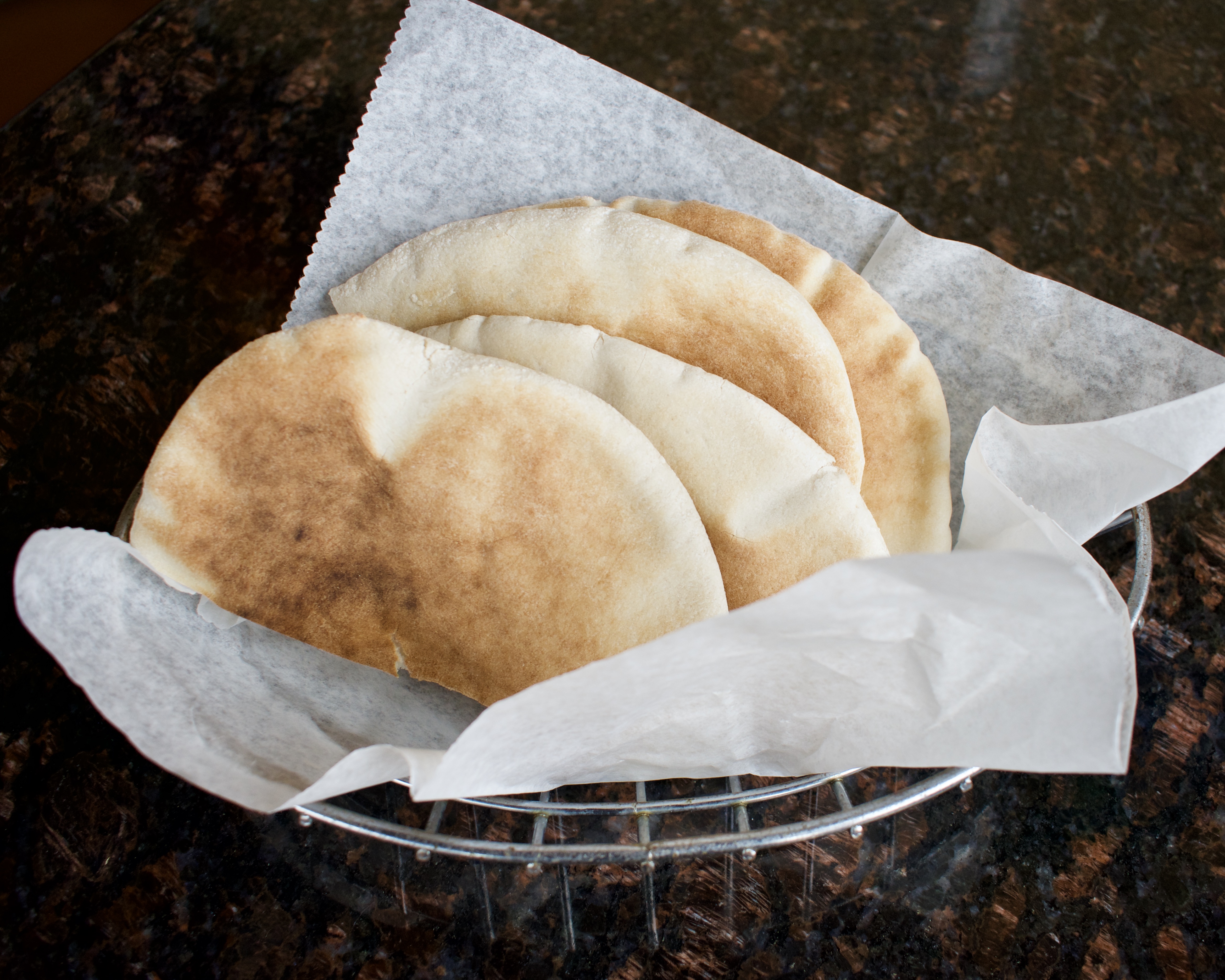 Order 2 Pieces Pita Bread food online from Pita Inn store, Naperville on bringmethat.com
