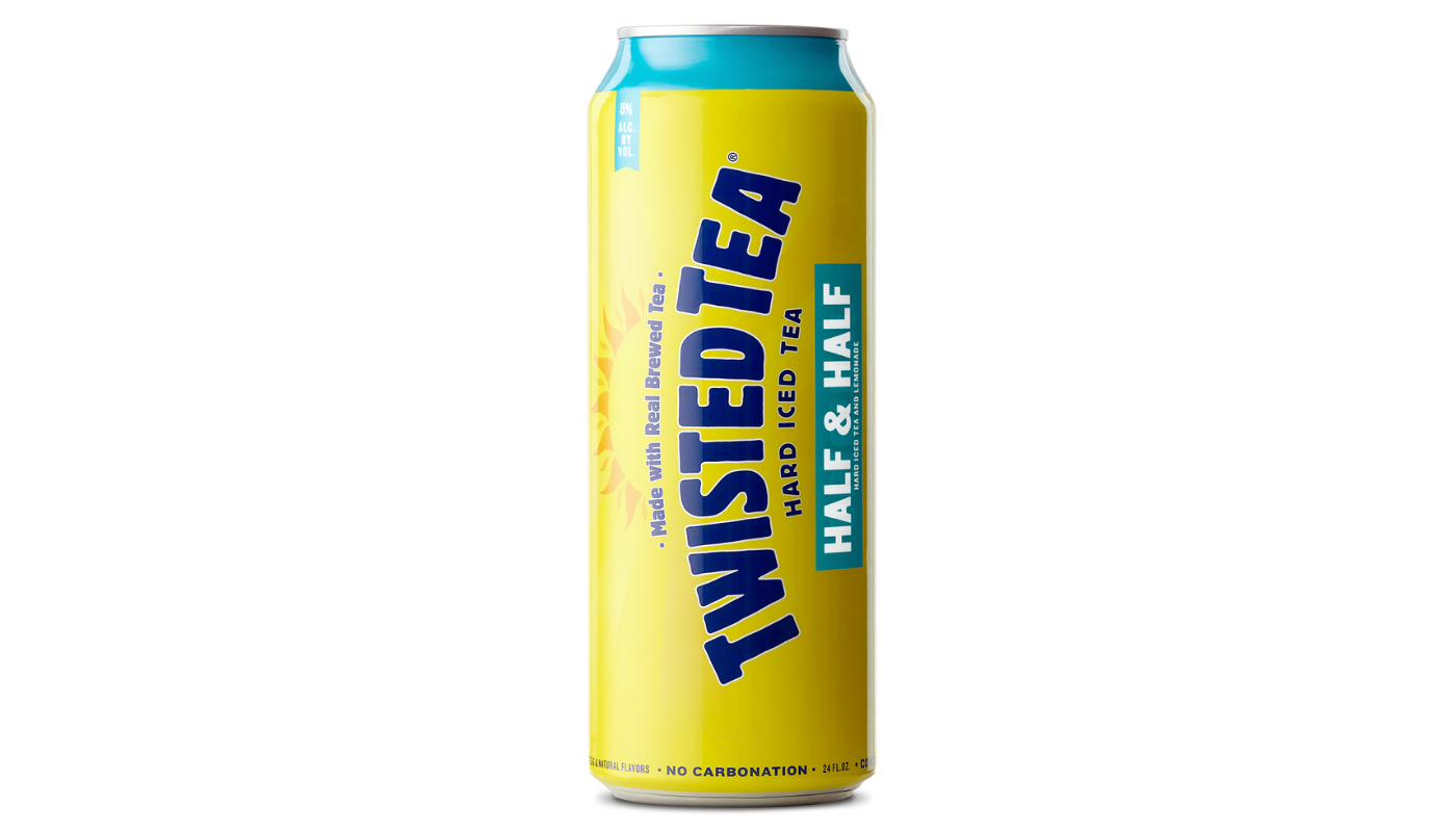 Order Twisted Tea Half & Half 24oz Can food online from Circus Liquor store, Los Angeles on bringmethat.com
