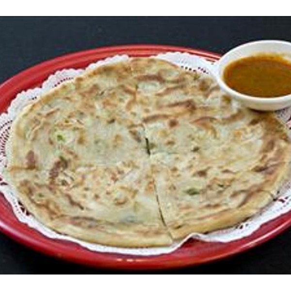 Order A4 Veggie Onion Pancake food online from Tenglong Chinese Restaurant store, San Francisco on bringmethat.com