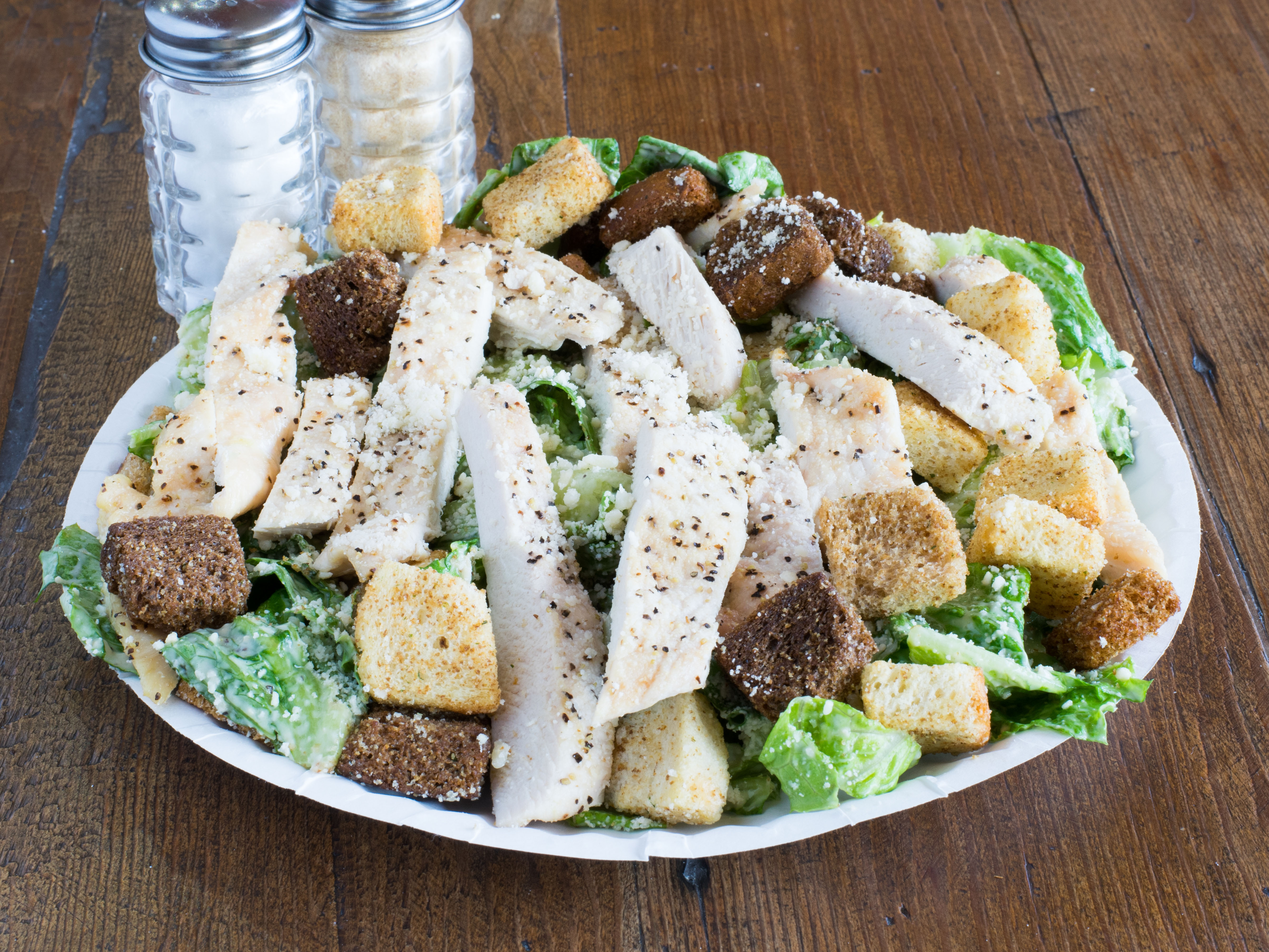 Order Caesar Salad food online from Pizza On The Beach store, Lauderdale By The Sea on bringmethat.com