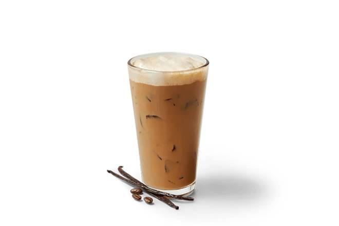 Order Iced Vanilla Latte food online from Krispy Kreme store, Portsmouth on bringmethat.com